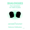 Tucapsky - Dialogues for Violin and Guitar