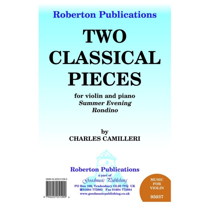 Camilleri - Two Classical Pieces
