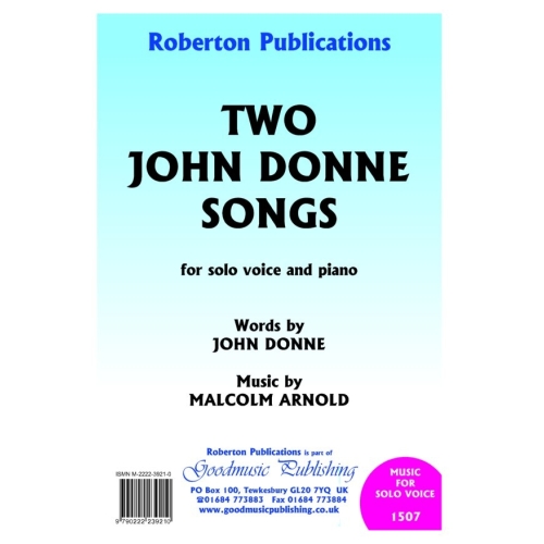 Arnold, M - Two John Donne...