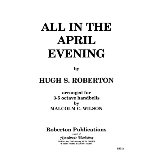 Roberton - All in the April Evening handbells