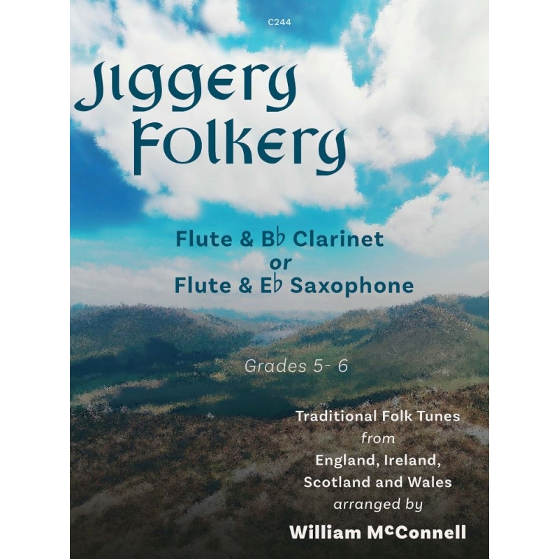 McConnell, William - Jiggery Folkery. Flute & Clarinet/Sax