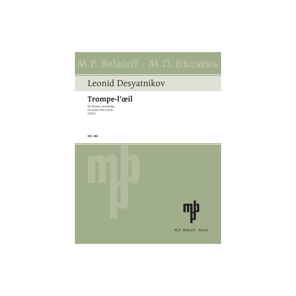 Desyatnikov, Leonid - Trompe l‘œil 