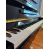 Yamaha B1 TC3 Transacoustic Upright Piano in Black Polyester and Brass Fittings