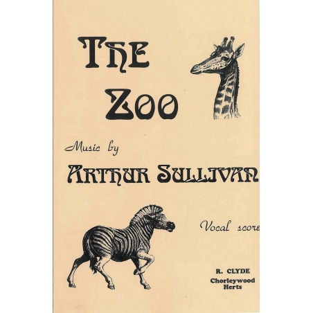 Sullivan, Arthur - The Zoo - Vocal Score