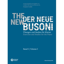 The New Busoni - Exercises and Studies for the Piano Vol. 1