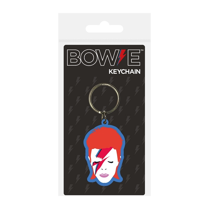 David Bowie Keychain Aladdin Sane