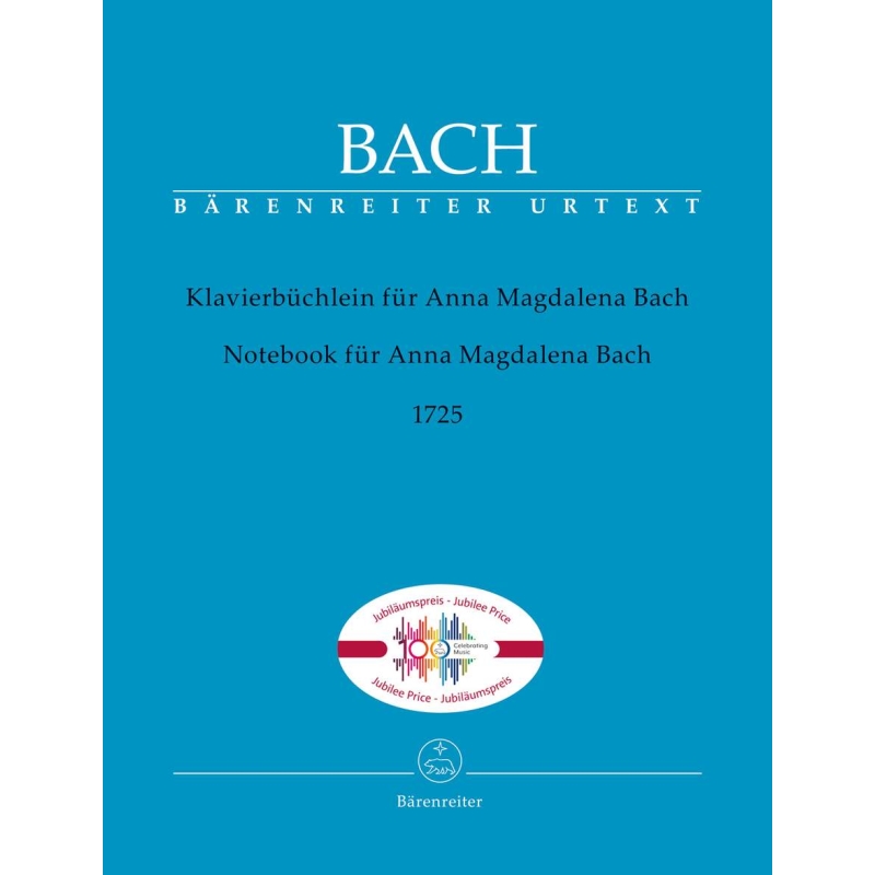 Bach, J.S - Notebook for Anna Magdalena Bach 1725