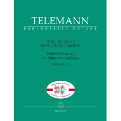 Telemann - Twelve Fantasias for Flute without Bass
