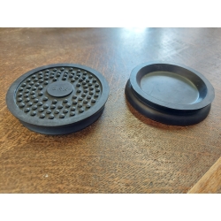 Castor cups 60mm (rubber)
