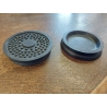 Castor cups 60mm (rubber)