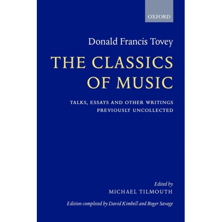 Tovey, Donald - The Classics of Music