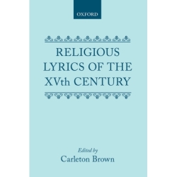 Brown, Carleton - Religious Lyrics of the Fifteenth Century