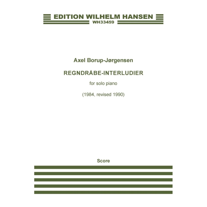Borup-Jørgensen, Axel - Regndråbe-Interludier