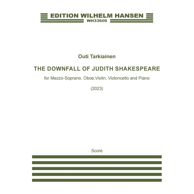 Tarkiainen, Outi - The Downfall Of Judith Shakespeare