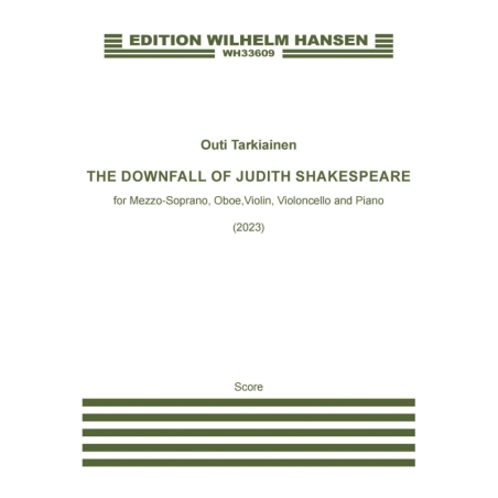 Outi Tarkiainen - The Downfall Of Judith Shakespeare