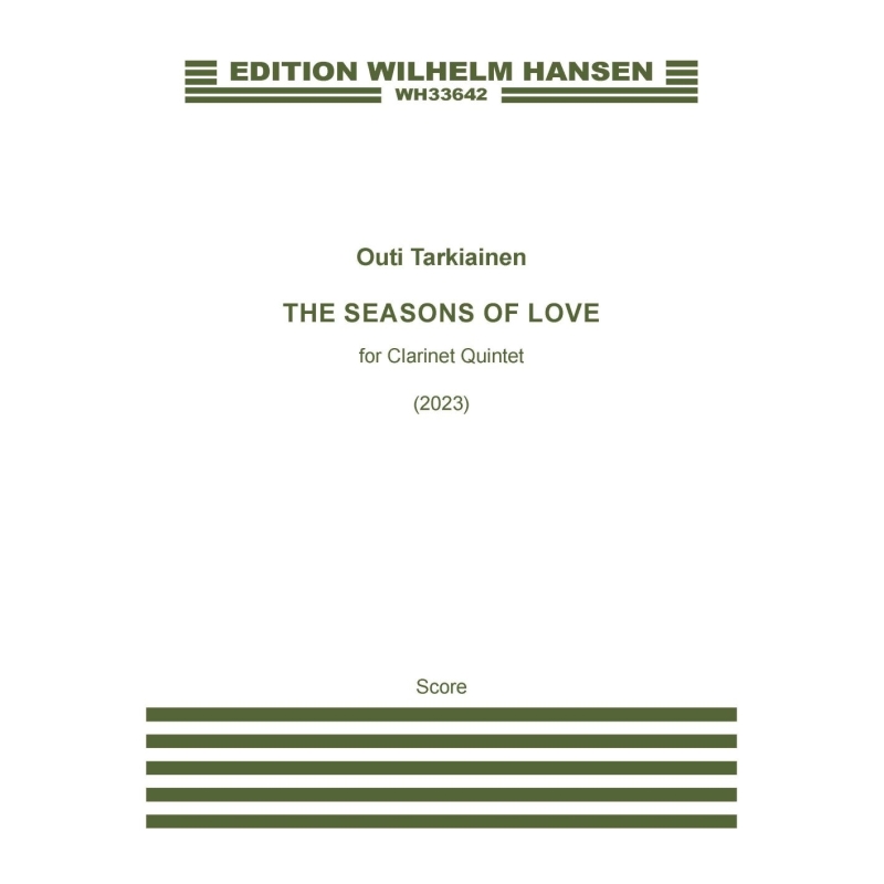 Tarkiainen, Outi - The Seasons Of Love (Clarinet Quintet)