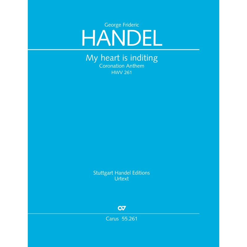 Handel, Georg Friedrich - My Heart Is Inditing