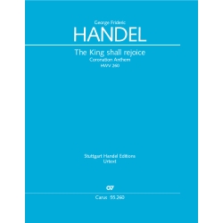 Handel, G. F. - The King Shall Rejoice (Vocal Score)