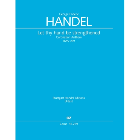 Handel, G. F. - Let Thy Hand Be Strengthened (Full Score)