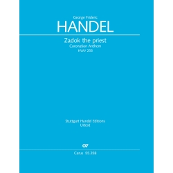 Handel, G. F. - Zadok The Priest (Vocal Score)