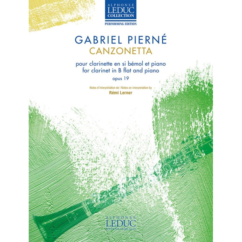 Pierné, Gabriel - Canzonetta Opus 19