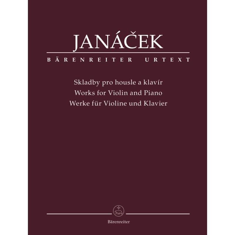 Janacek, Leos - Works for Violin and Piano (Urtext).