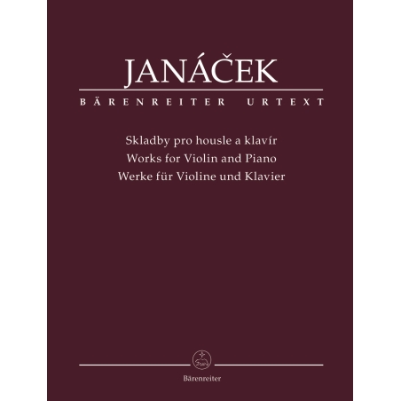 Janacek, Leos - Works for Violin and Piano (Urtext).