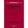 Arnold, Malcolm - Flourish for wind band (1973) (sc & pts)