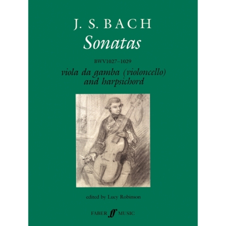 Bach, Johann Sebastian - Gamba Sonatas (viol or cello/cont)