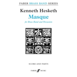 Hesketh, Kenneth - Masque (brass band score and parts)