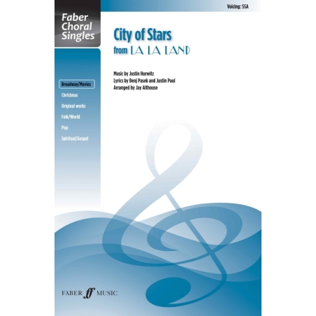 Hurwitz/Pasek/Paul - City of Stars. SSA (FCS)