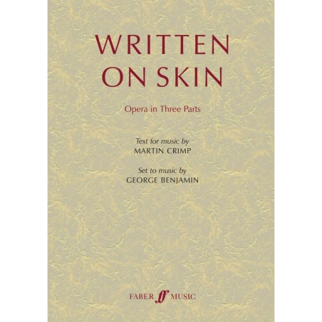 Benjamin, George - Written on Skin (text)