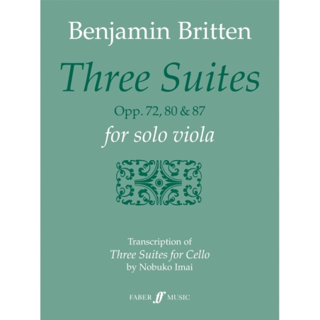Britten, Benjamin - Three Suites (solo viola)