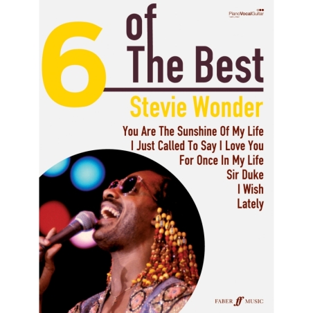 Wonder, Stevie - 6 of the Best: Stevie Wonder (PVG)