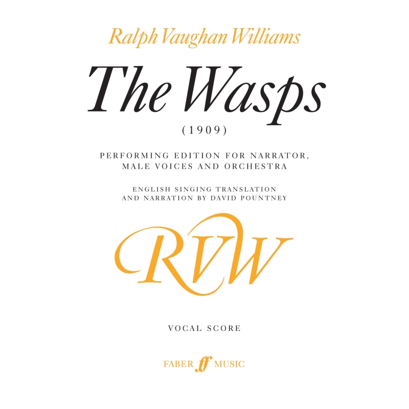 Vaughan Williams, Ralph - Wasps, The (vocal score)