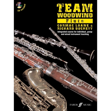 Duckett, R & Loane, C - Team Woodwind. Flute (with CD)