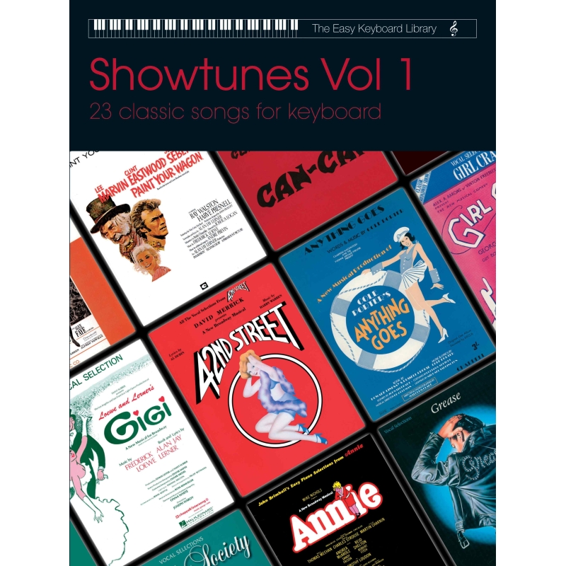 Easy Keyboard Library: Showtunes Vol.1