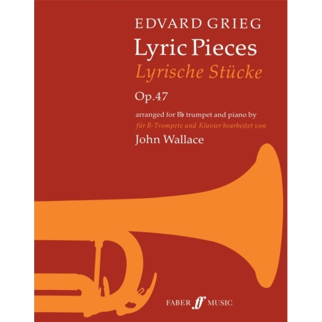 Grieg, Edvard - Lyric Pieces (trumpet and piano)