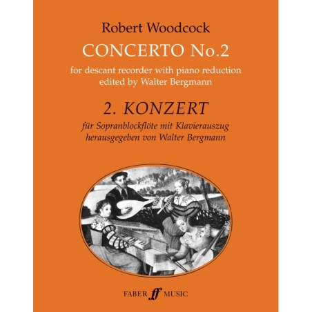 Woodcock, Robert - Concerto No.2 (recorder and piano)