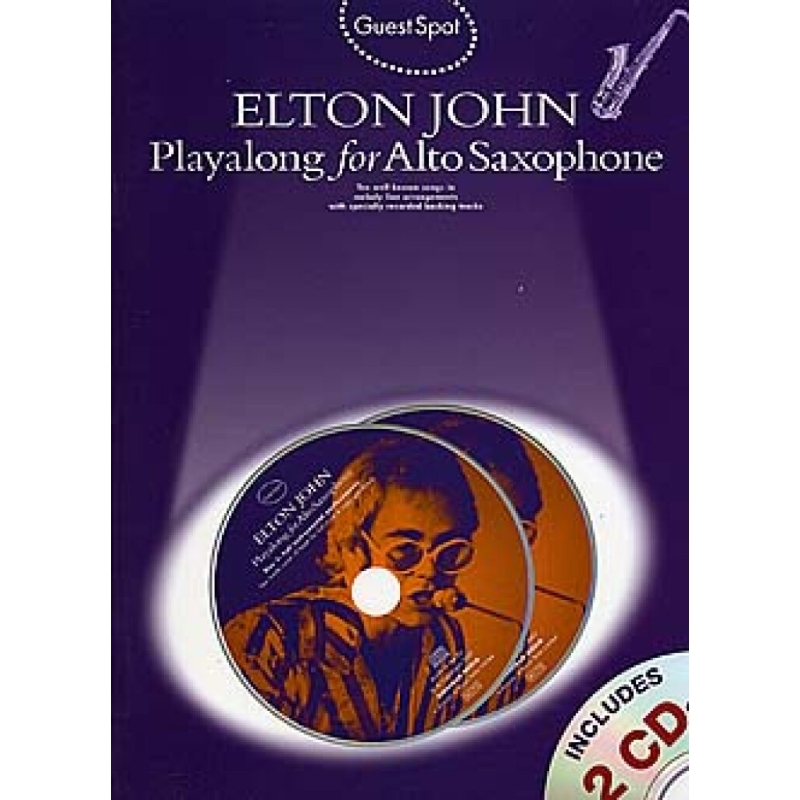 Guest Spot: Elton John Playalong For Alto Saxophone