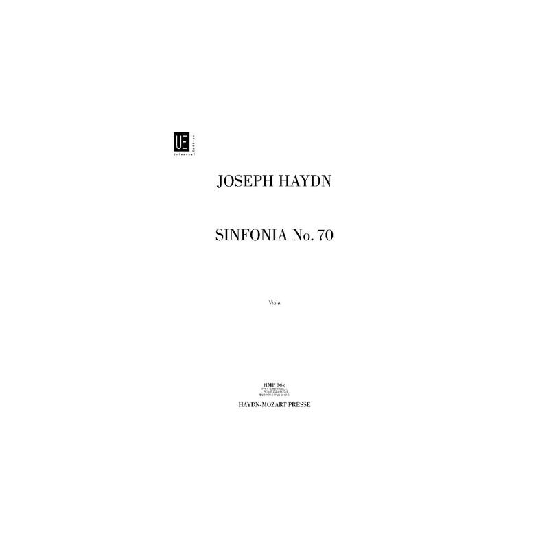 Haydn, Joseph - Symphony No. 70 Hob. I:70 
