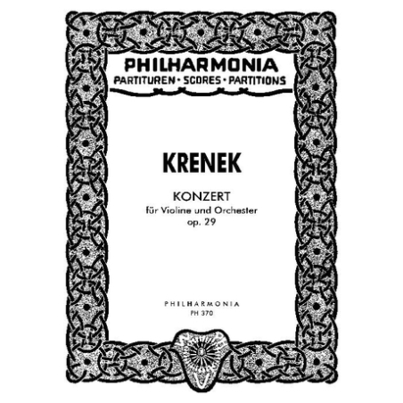 Krenek, Ernst - Violin Concerto No. 1 op. 29