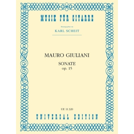 Giuliani, Mauro - Sonata op. 15 