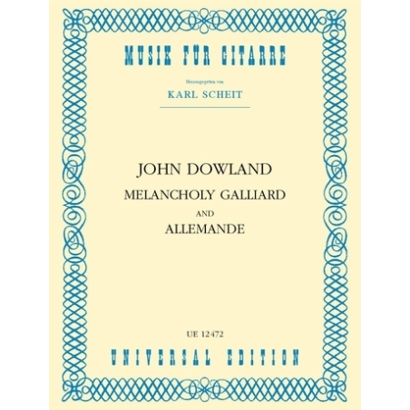 Dowland, John - Melancholy, Galliard and Allemande 
