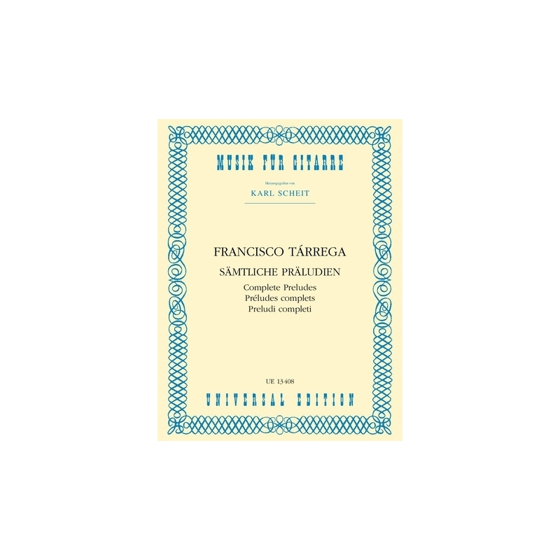 Tárrega, Francisco - Complete Preludes 