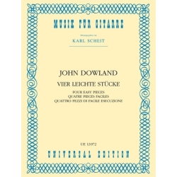 Dowland, John - 4 Easy Pieces 