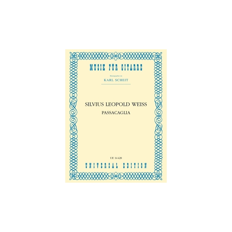 Weiss, Silvius Leopold - Passacaglia 