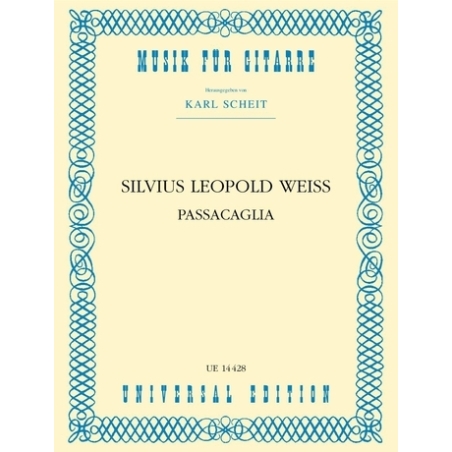 Weiss, Silvius Leopold - Passacaglia