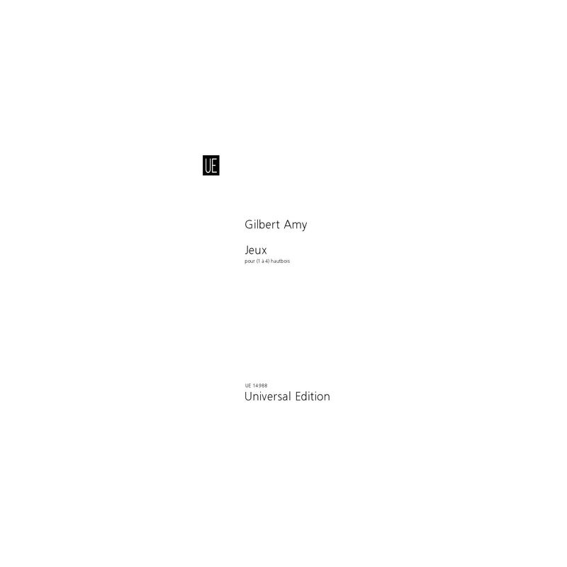 Amy, Gilbert - Jeux 