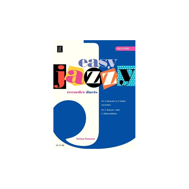 Bonsor, Brian - Easy Jazzy Recorder Duets 